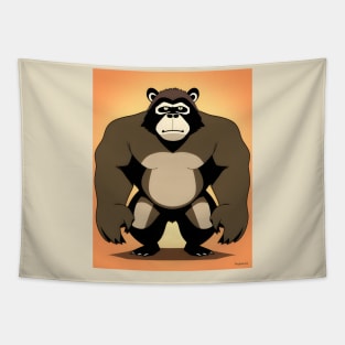 Racoon Kong Tapestry