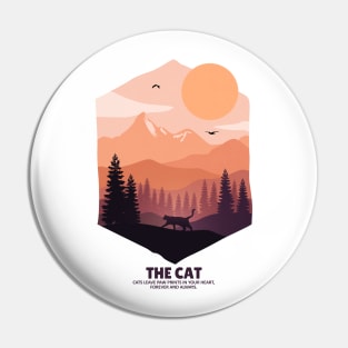 cat lover Pin