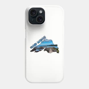 Grand Marias, Minnesota - Lighthouse & Lake Superior Phone Case