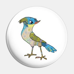 Crazy Vogel Pin