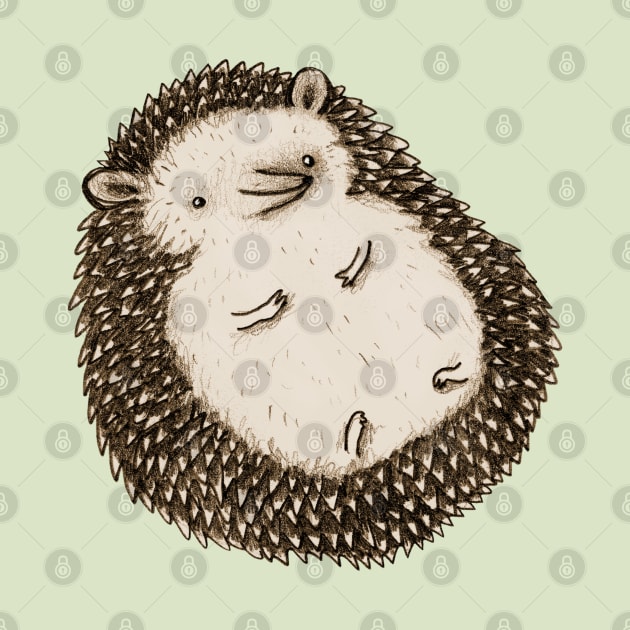 Plump Hedgehog by Sophie Corrigan