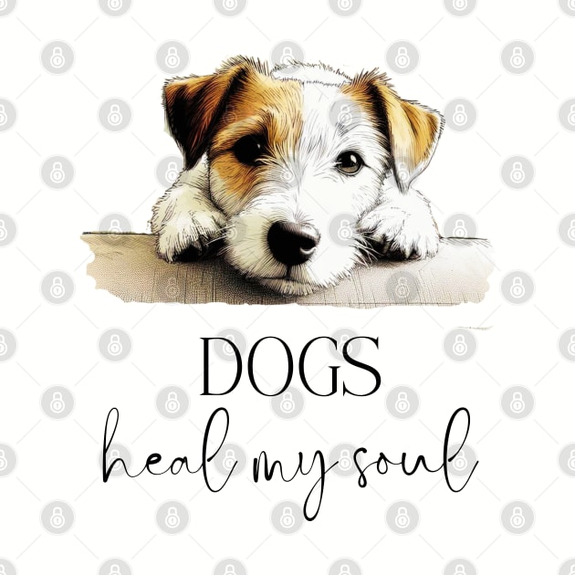 DOGS Heal my Soul - Jack Russel Terrier by ZogDog Pro