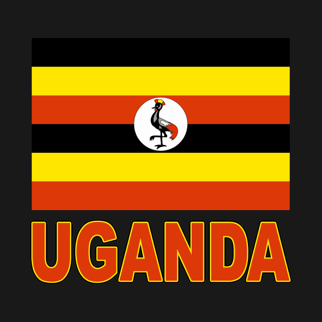 The Pride of Uganda - Ugandan Flag Design by Naves