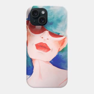 Mysterious Woman 02 Phone Case