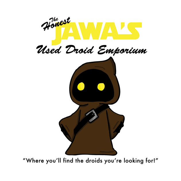 The Honest Jawa's Used Droid Emporium by jerryfleming