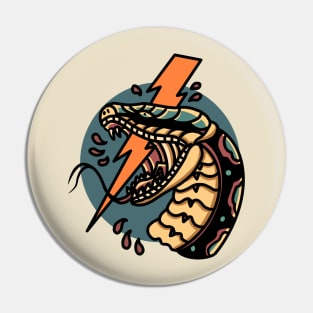 thunder snake tattoo Pin