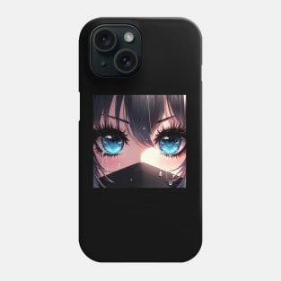 Anime Eyes - Blue Phone Case