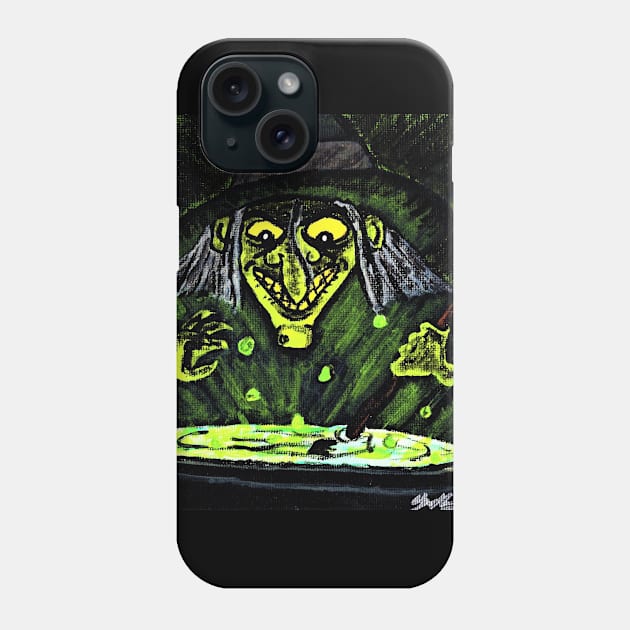 Witch's Brew Phone Case by BlackSheepApparel