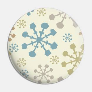 Abstract Winter Pin