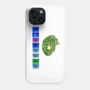 Hypothalamus digital period table Phone Case