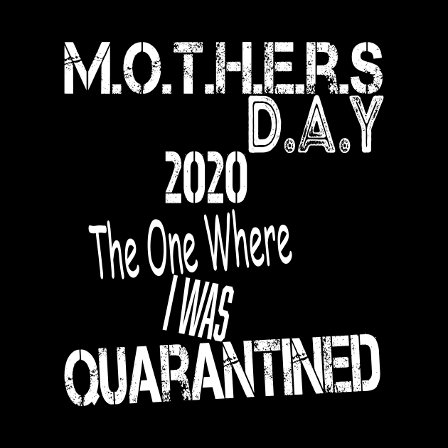 Mother's Day 2020 The One Where I Was Quarantined, Quarantined Mother's Day Shirt Mom Shirt Mommy and Me Outfits Mother's Day Gift by wirefox