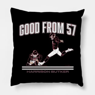 Harrison Butker Good From 57 Pillow