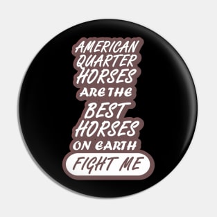 American Quarter Horse mare Stallion Riding Stable Pin