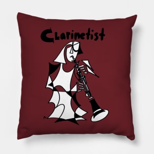 Clarinetist (Female) by Pollux Pillow