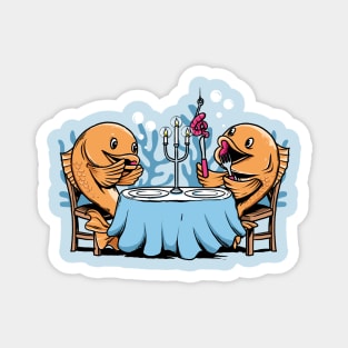 Romantic Dinner Magnet