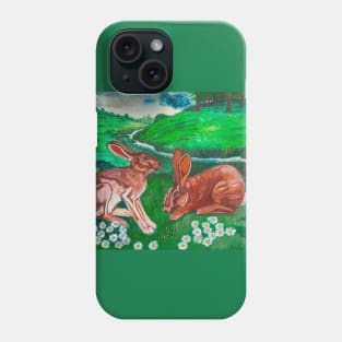 Rabbit Paradise Phone Case