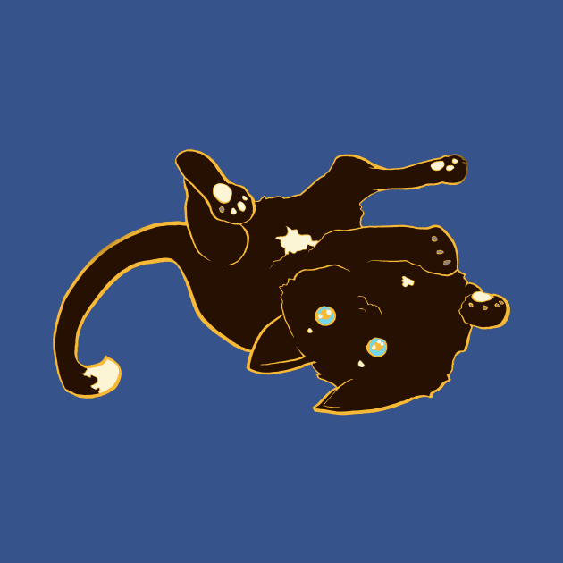 Shelter Cats - Chocolate Dot by FishWithATopHat