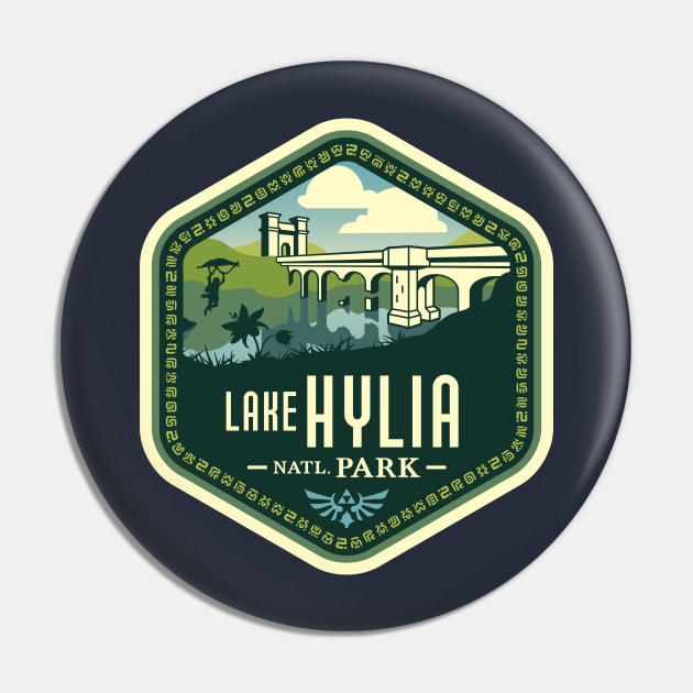 Lake Hylia National Park Pin by chocopants