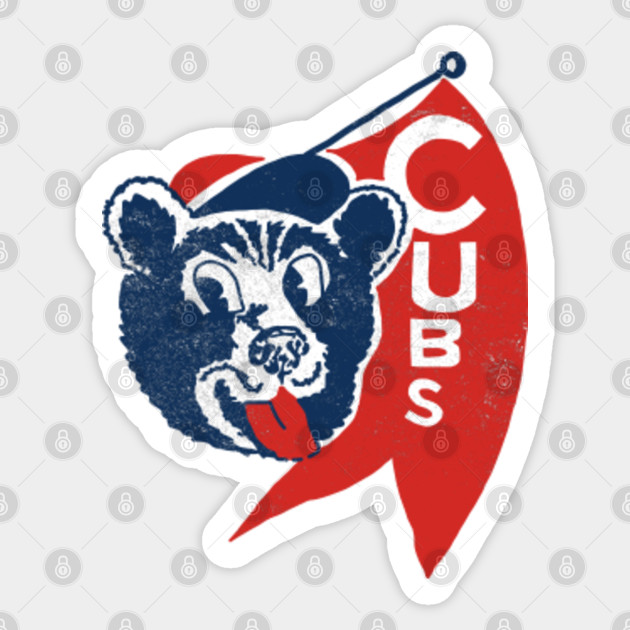 Vintage Cubs - Chicago Cubs - Sticker