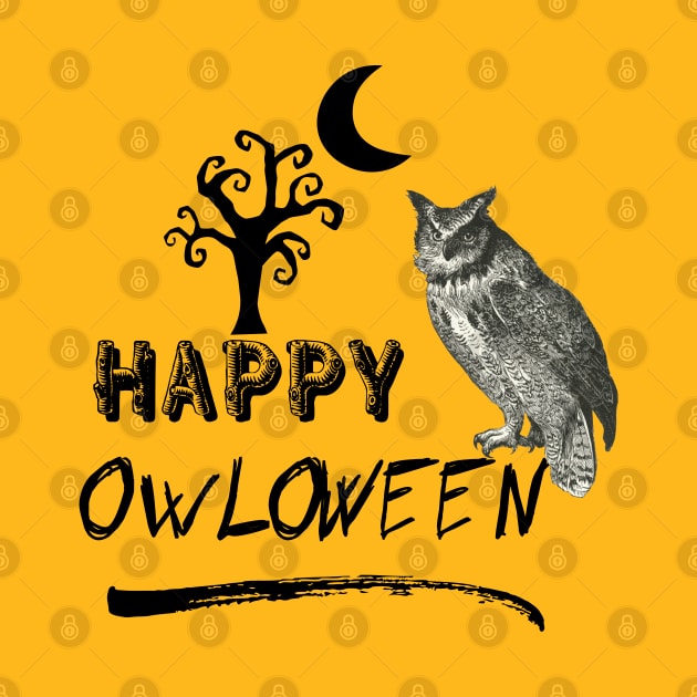 Halloween Owl by Biophilia