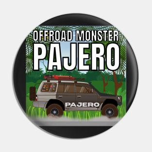 Off road Monster Pajero Pin