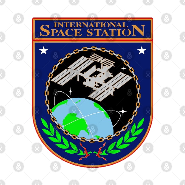 Symbol of the ISS by Spacestuffplus