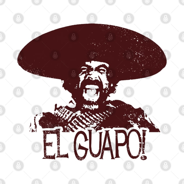 El Guapo! Distressed by Black Red Store