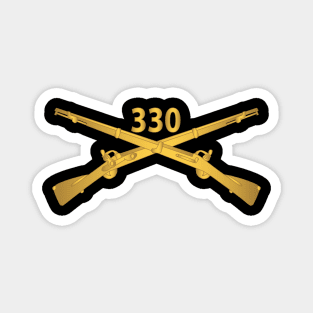 330th Infantry Regiment - Branch wo Txt X 300 Magnet