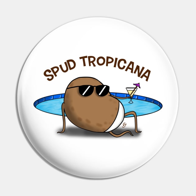 Spud Tropicana Pin by GarryVaux