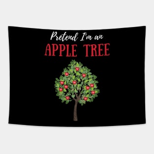 Pretend I'm an Apple Tree Cheap Simple Easy Lazy Halloween Costume Tapestry