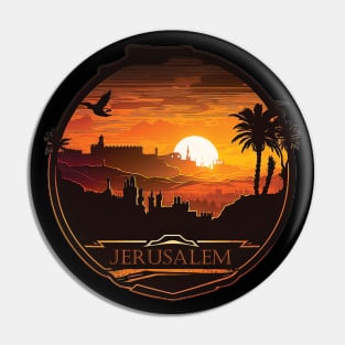 Old city of Jerusalem Pin