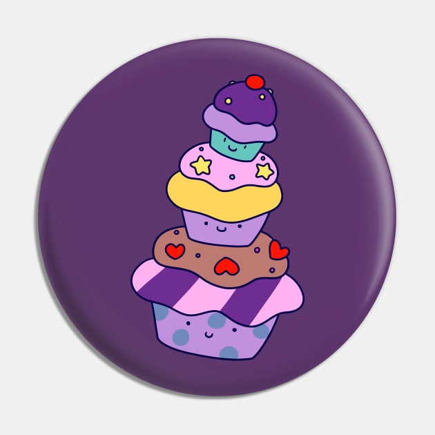 Cupcake Stack Pin by saradaboru