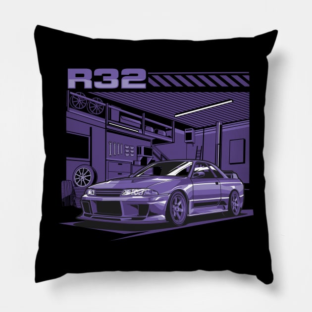 Nissan Skyline R32 Pillow by JDMAPEX