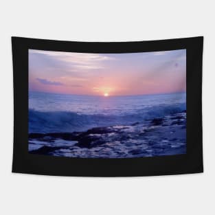 Sunset Oahu Tapestry