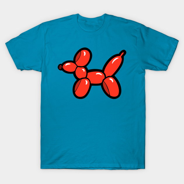 Balloon Animal Red Dog - Balloon Animal - T-Shirt