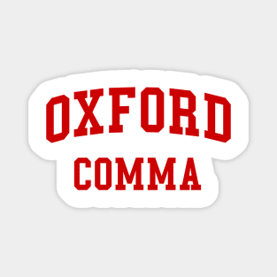 Oxford Comma Magnet