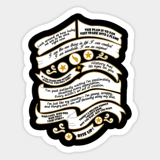 Hamilton Stickers Teepublic