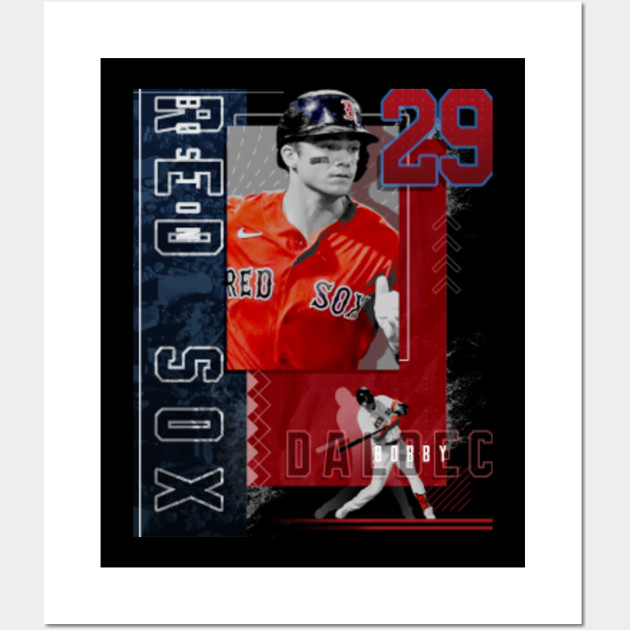 Bobby Dalbec Baseball Paper Poster Red Sox