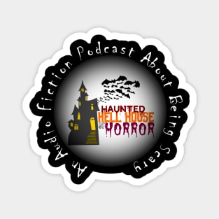 Haunted Hell House of Horror Logo T-Shirt Magnet