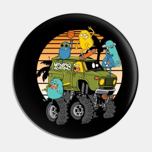 cool monster design academy Pin