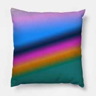 RED BLUE GREEN TEXTURE ART Pillow