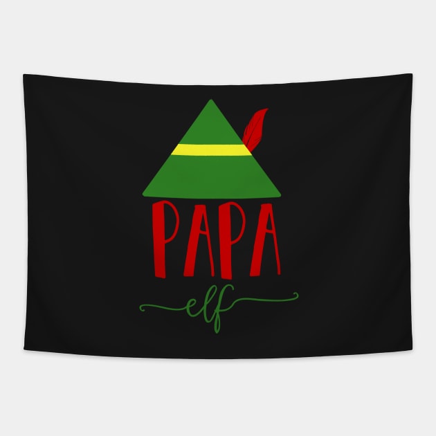 Papa Elf Tapestry by charlescheshire