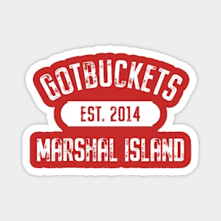 Marshall Island tee Magnet