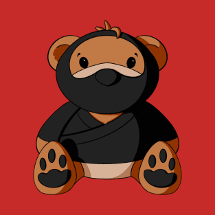 Ninja Teddy Bear T-Shirt