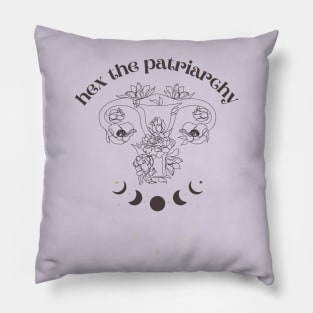 Hex the Patriarchy Pillow