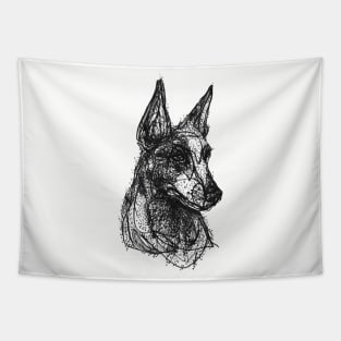 Cattle Dog Tapestry