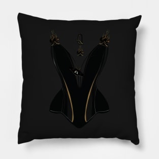 Queen of Spades corset (white) Pillow