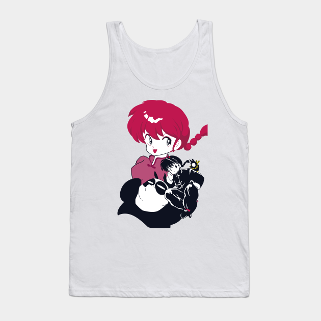 Ranma 1 2 Pink Ranma Tank Top Teepublic Ube tank tops specializes in tank tops of all shapes, colors, designs , and sizes. teepublic
