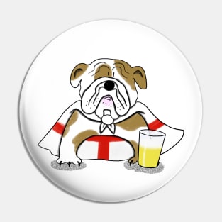 English Ale Bulldog Pin