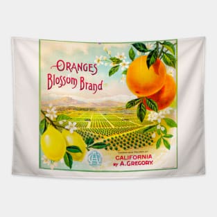 Blossom Brand crate label Tapestry